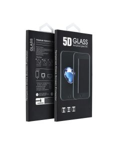 5D Full Glue Tempered Glass - for iPhone 15 Plus (MATTE) black