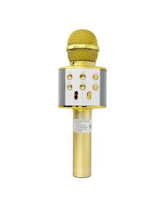Multimedia karaoke microphone CR58S HQ gold