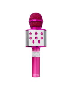 Multimedia karaoke microphone CR58S HQ pink