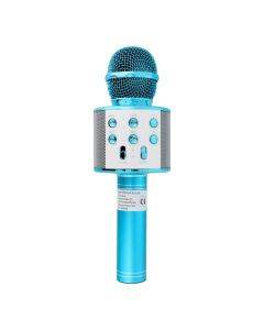Multimedia karaoke microphone CR58S HQ blue