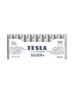 TESLA alkaline battery R3 (AAA) SILVER+ [10x72] 10 pcs
