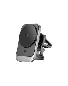 WiWU - Universal Magnetic Air Vent Car Phone Mount-Holder CH314 with Wireless Charging 15W