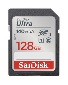 SANDISK memory card ULTRA SDXC 128GB 140MB/s
