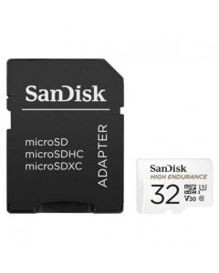 SANDISK memory card microSD 32GB 100MB/s class 10 with adapter
