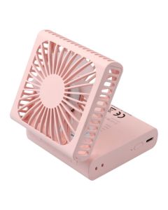 Portable fold fan F10 pink