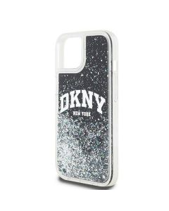 DKNY case for IPHONE 12 / 12 Pro DKHCP12MLBNAEK (DKNY HC Liquid Glitters W/Arch Logo) black