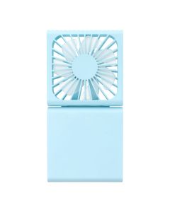 Portable fold fan F10 blue