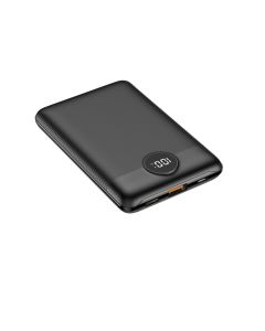 Power Bank VEGER S11 - 10 000mAh LCD Quick Charge PD 22 5W black (W1140)