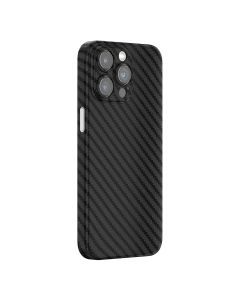 Devia Wing Series ultra-thin protective case for Iphone 15 Plus - black carbon