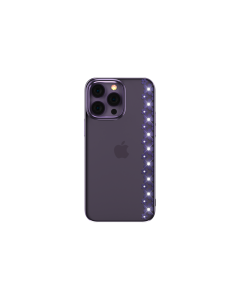 Devia Clover Series Protective Case for Iphone 14 Pro - deep purple