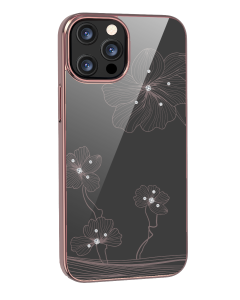 Devia Crystal Flora  Series Case for Iphone 13 Pro- rose gold