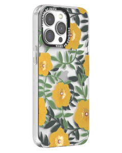 Devia Summer Flower Series Case With Diamond for Iphone 15 Pro - F1