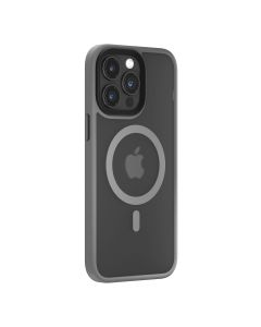 Devia Pino Magnetic shockproof case for Iphone 15 Pro - gray