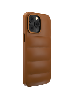 Devia Royal Series Shockproof Leather case for Iphone 14 - brown