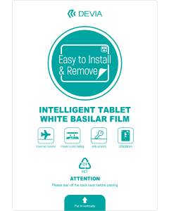Devia Intelligent white printing film for tablet