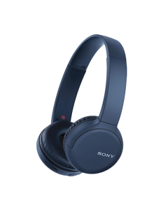 Sony WHCH510 Over-Ear Wireless Headset - Blue