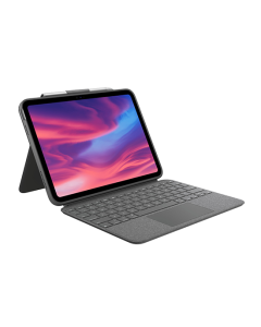 Logitech Combo Touch iPad 10.9 10.Gen QWERTY (Nordic) - Grey 