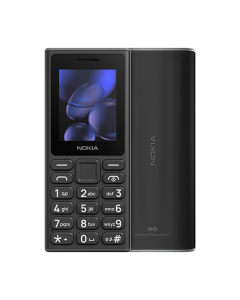 Nokia 105 2024 (EN,DE,IT,FR,ES,PT,RO) - Black 