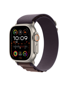 Watch Apple Watch Ultra 2 (2023) LTE 49mm Natural Titanium Case with Alpine Loop S - Indigo
