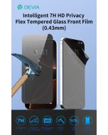 Intelligent 7H HD Privacy Flex Tempered Glass Front Film(0.43mm)